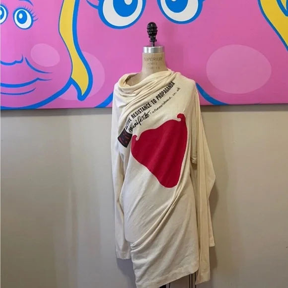 Vivienne Westwood Resistance Propaganda Dress NWT RUNWAY PIECE - Picture 2 of 6
